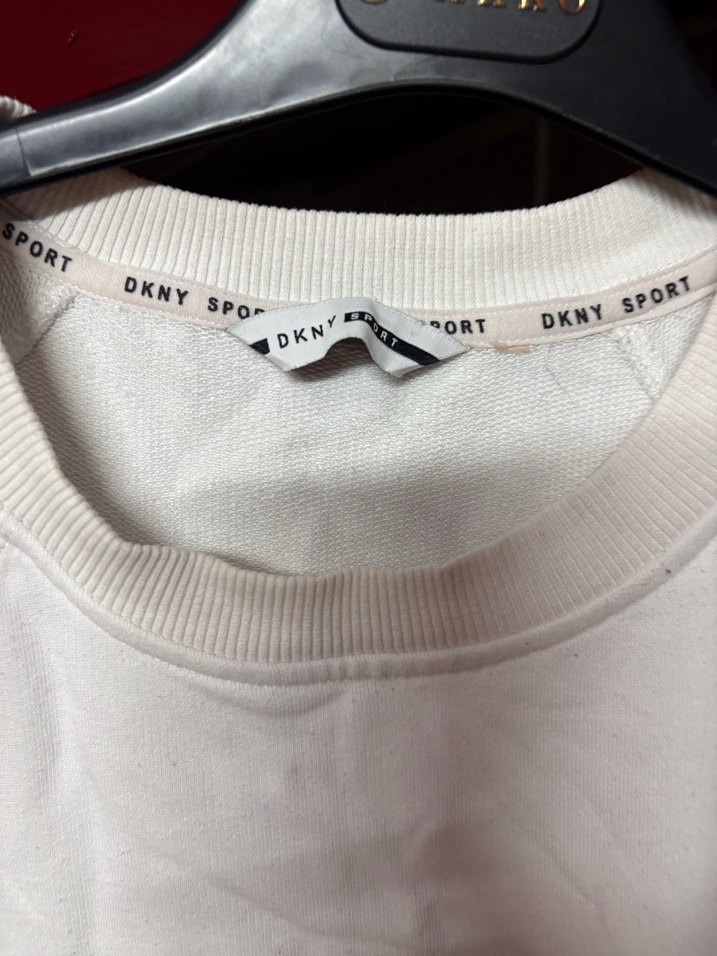 DKNY Beyaz Logo Sweatshirt — görsel 3/6