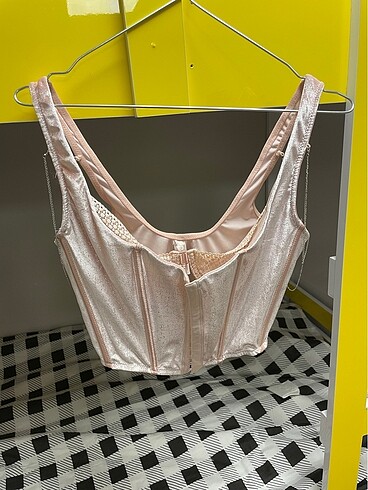 m Beden Toz pembe büstiyer