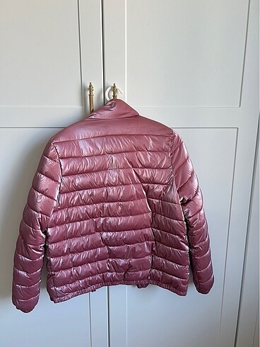 Zara Zara 13 14 yas mont pembe metalik