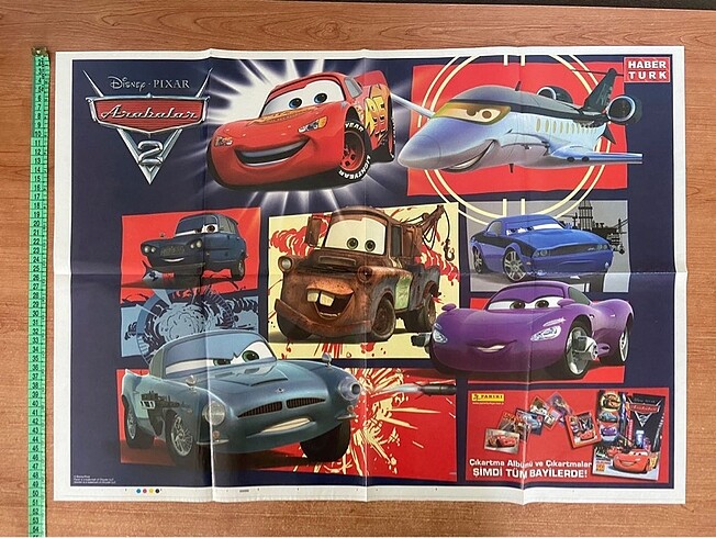  Beden çeşitli Renk Disney Cars arabalar poster