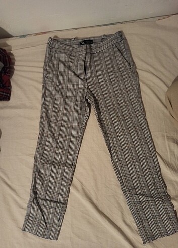 Zara pantolon ekose 