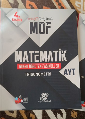 Beden Renk MÜF Matematik AYT Fonksiyonlar Fasikül