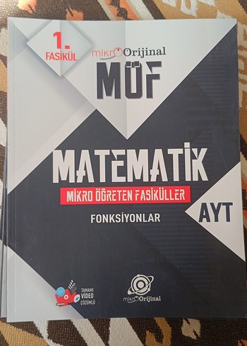 MÜF Matematik AYT Fonksiyonlar Fasikül