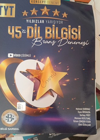 YT Dil Bilgisi Konsept Deneme Kitabı