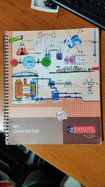 Ayt kimya konu anlatımlı defter