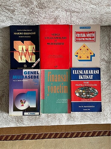 İktisat muhasebe kitapları