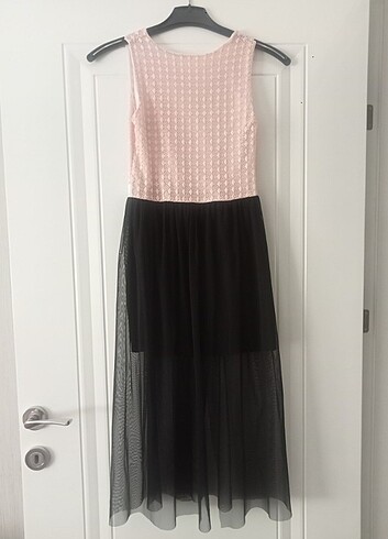 36 Beden pembe Renk Mini elbise