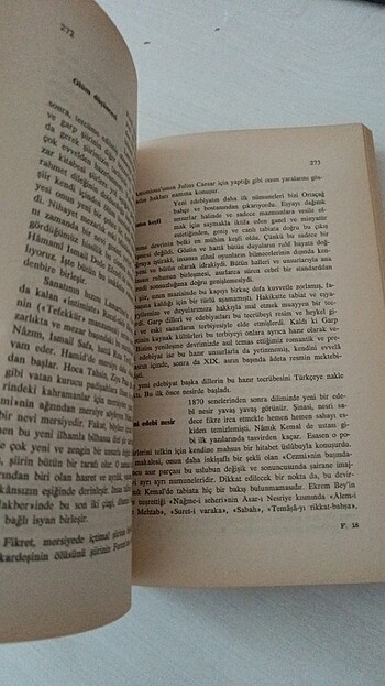 19 uncu asır TÜRK EDEBİYATİ TARİHİ AHMET HAMDİ TANPINAR