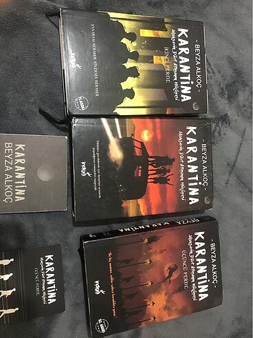 Karantina 3 ciltli kitap