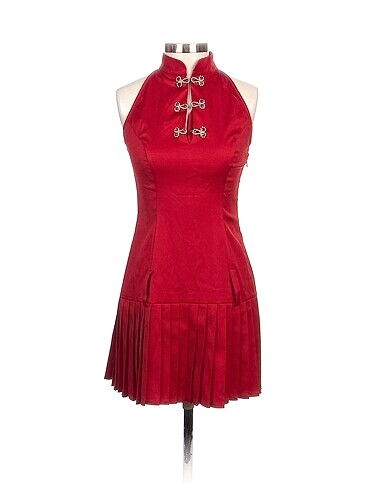 Vintage Love Kısa Elbise %70 İndirimli.