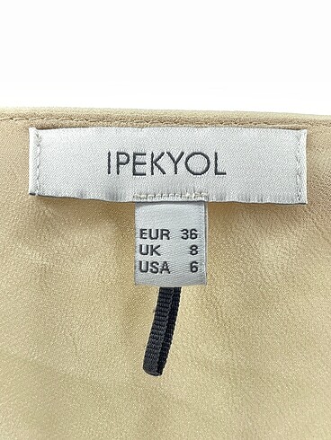 36 Beden sarı Renk ipekyol Bluz %70 İndirimli.