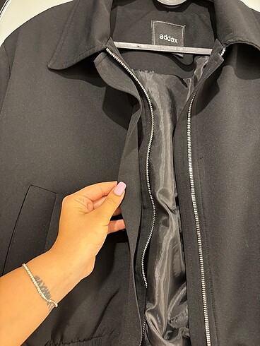 Addax Siyah Bomber ceket