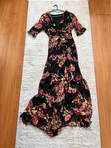 Çiçekli kimono elbise