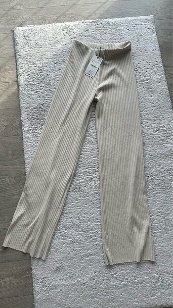 Zara Zara fitilli geniş bacakli pantolon