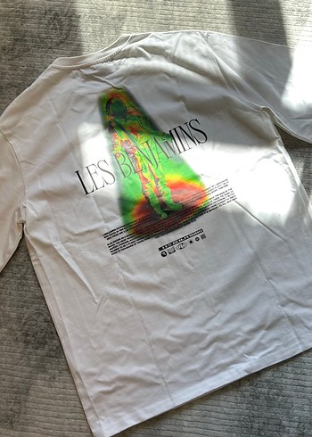 Les Benjamins Kalin Kumasli Kisa Kollu Tshirt Tee Tisort
