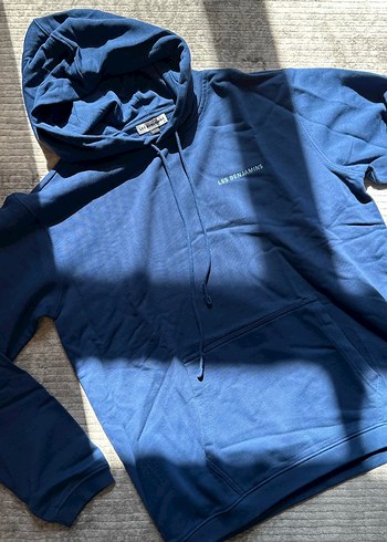 Les Benjamins Lacivert Kapusonlu Sweatshirt