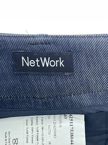 40 Beden lacivert Renk Network Düz Kesim %70 İndirimli.