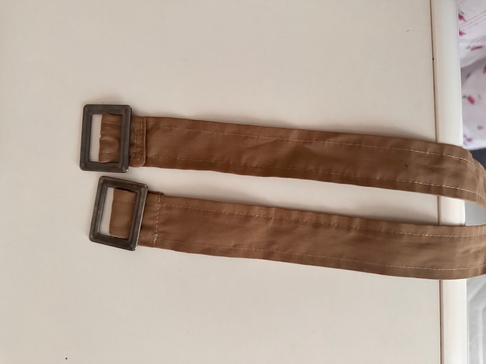 Bej Uzun Kadın Trençkot - Görsel 4