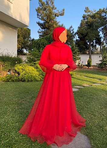 Kırmızı Abiye
