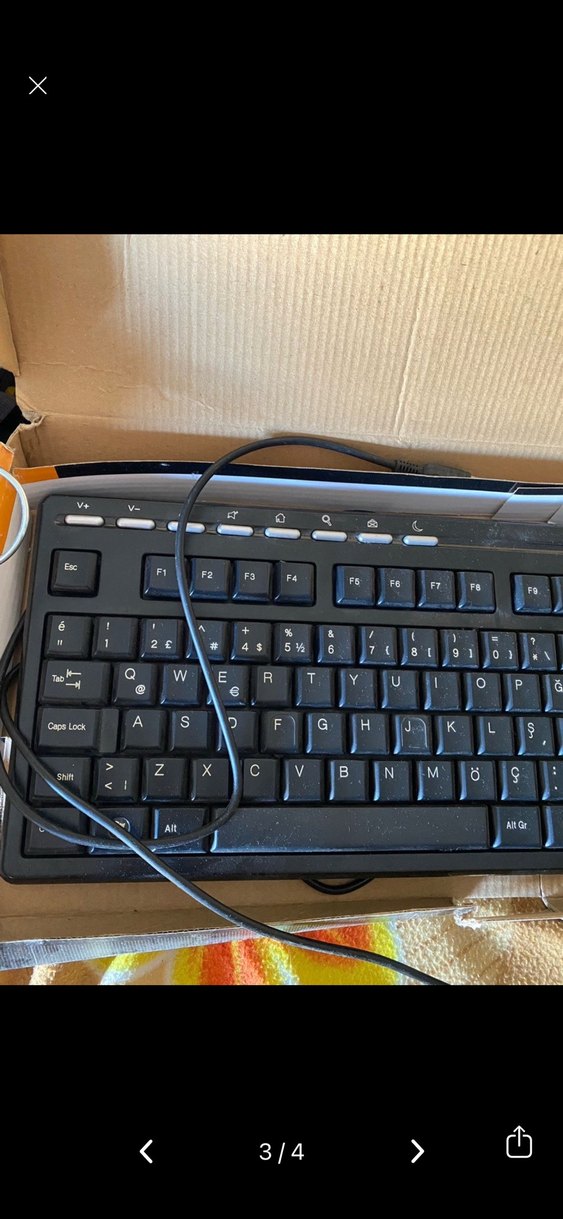 A4tech Desktop Siyah Klavye ve Mouse Seti - Görsel 3