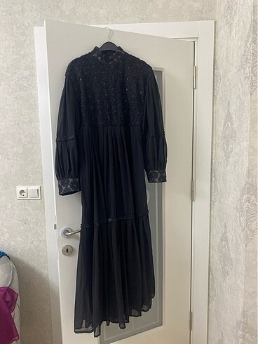 Şifon astarlı elbise