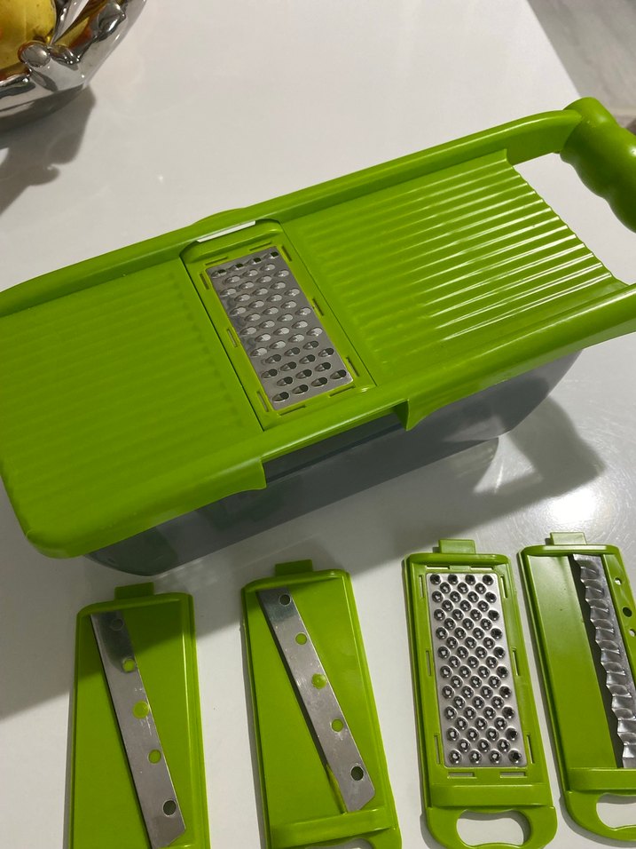 Renkli Plastik Dilimleyici Kesme Aparatı - Görsel 4