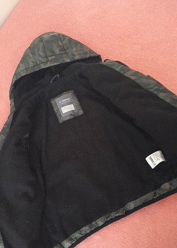 Erkek Çocuk Kamuflaj Kapüşonlu Mont - Görsel 6