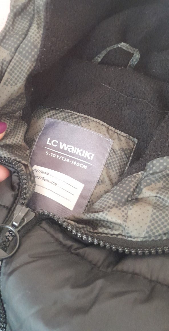 Erkek Çocuk Kamuflaj Kapüşonlu Mont - Görsel 3