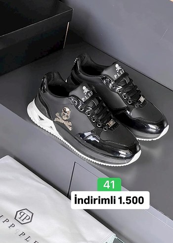 Philipp Plein Siyah Bagcikli Sehir Sneakeri