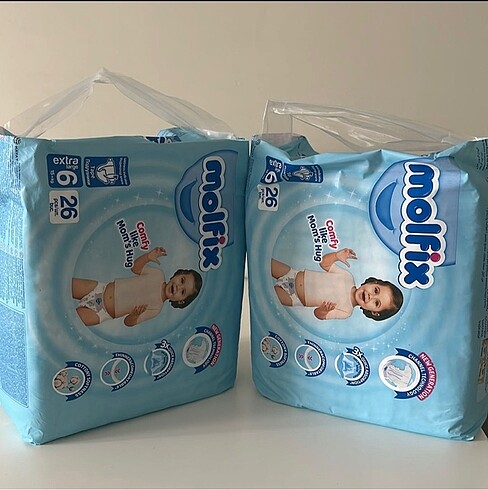 Molfix 6 numara açılmamış paket