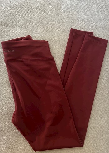 Bordo Kadın Spor Tayt