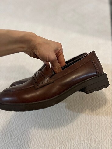 Polaris Acı kahve loafer