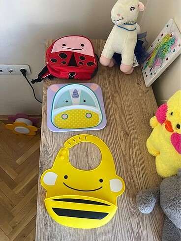 Yemek seti +sırt çantası