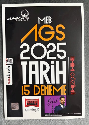 MEB 2025 Tarih 15 Deneme Kitabı