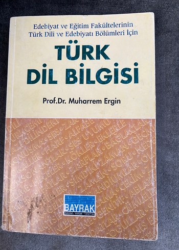 Türk Dili ve Edebiyatı İçin Dil Bilgisi Kitabı