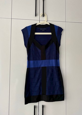 French Connection Mavi Mini Elbise