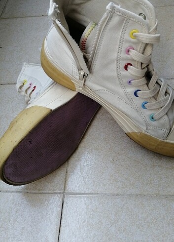 Zara Zara Converse model 36 numara kız çocuk