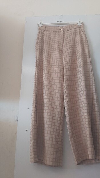 Yırtmaçlı kumaş pantolon