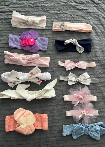 Çocuklar için Elastik Pastel Renkli Saç Bantları - Görsel 2