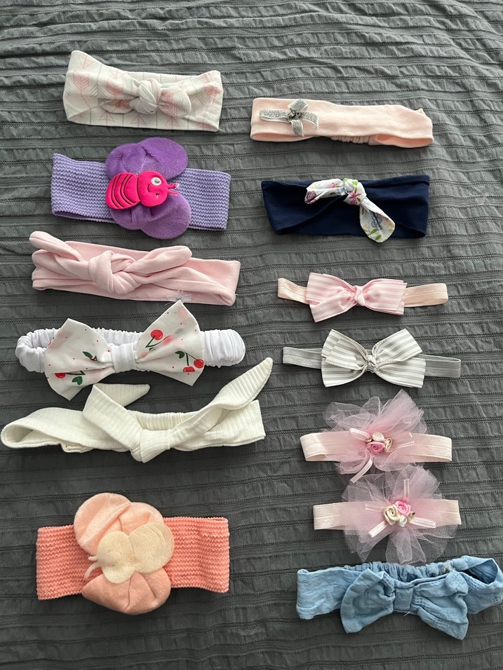 Çocuklar için Elastik Pastel Renkli Saç Bantları - Görsel 2