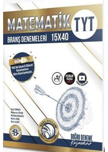 BİLGİ SARMAL Matematik TYT Branş Denemeleri Kitabı