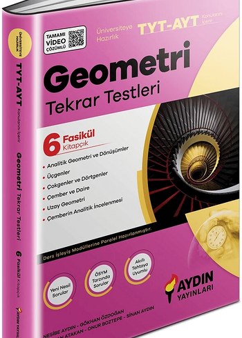 aydin yayınları tyt geometri tekrar testleri