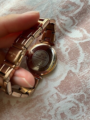 Beden Nacar rose gold bakır renk kadın saat
