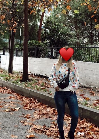 Kadın Çok Renkli Batik Desenli Uzun Kollu sweat