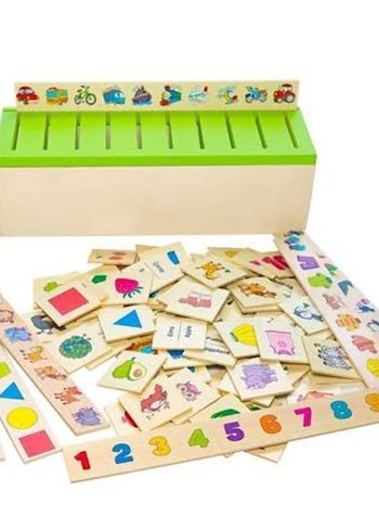 Diger Çok Renkli Eğitici Ahşap Oyuncak