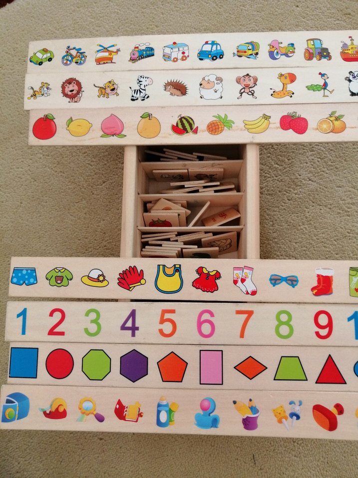 Diger Çok Renkli Eğitici Ahşap Oyuncak - Görsel 5