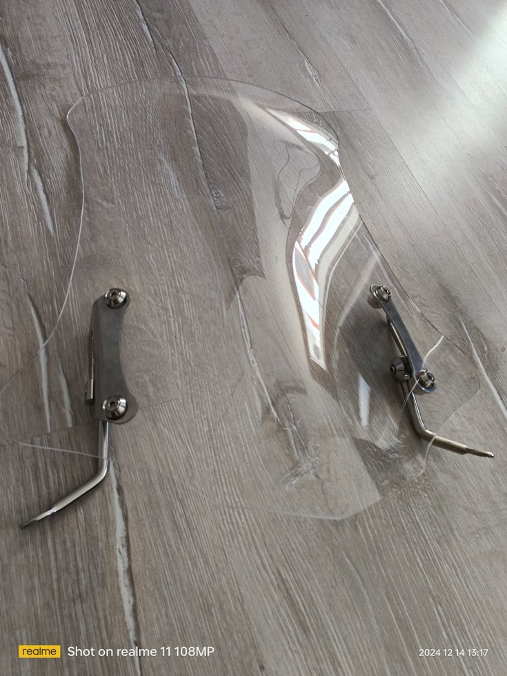 Motosiklet ön siperlik rüzgarlık - Görsel 3