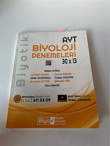 Ayt biyoloji denemeleri biyotik