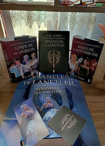 Efsaneler Ve Lanetler 4.kitap Kutulu SET