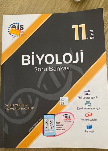 eis yayınları 11. Sınıf Biyoloji Soru Bankası